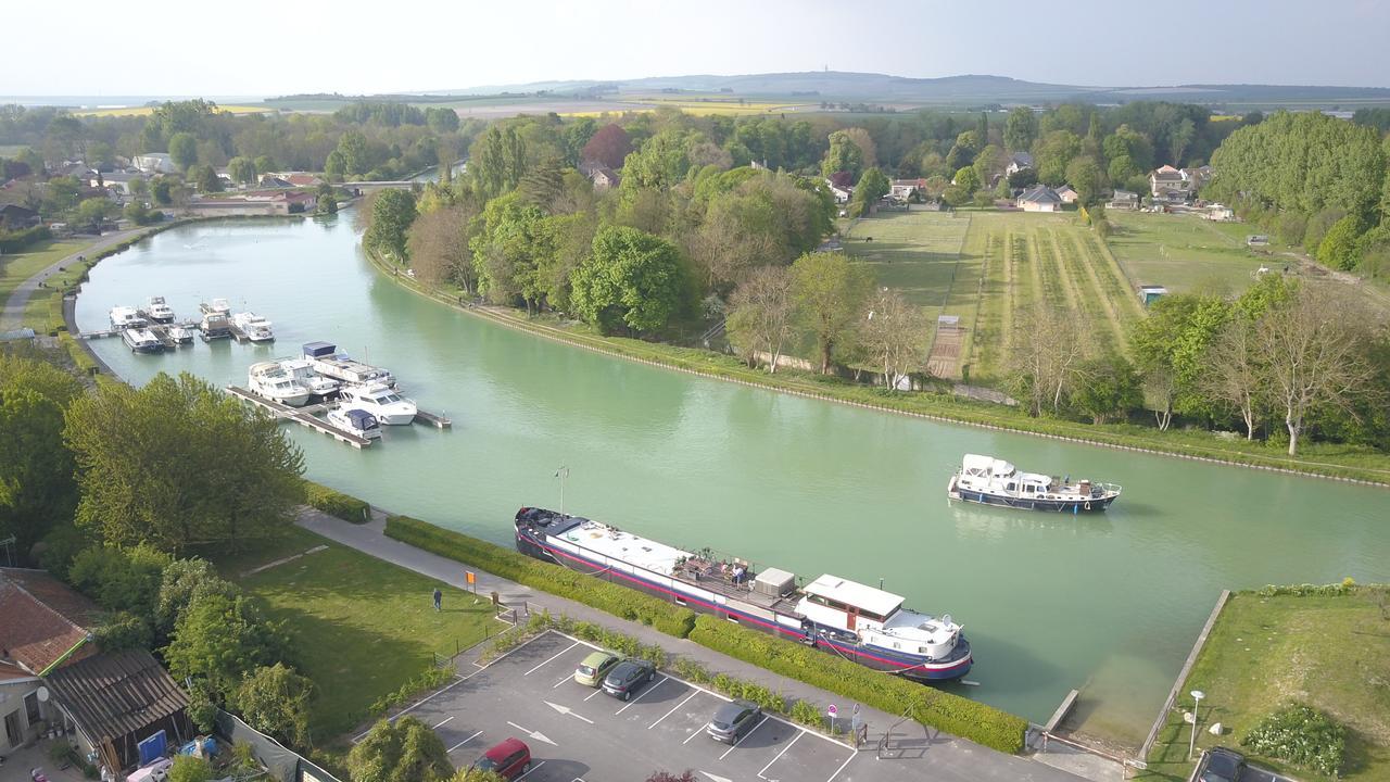 Péniche Serenity Sillery Exterior foto